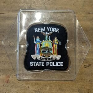 Vintage New York Excelsior State Police Collectible Uniform Shoulder Patch New